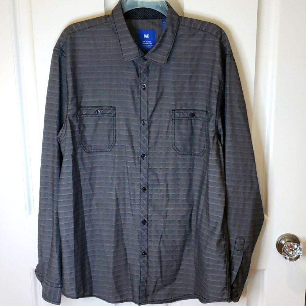 Michael Brandon Los Angeles long sleeve shirt, sz XXL